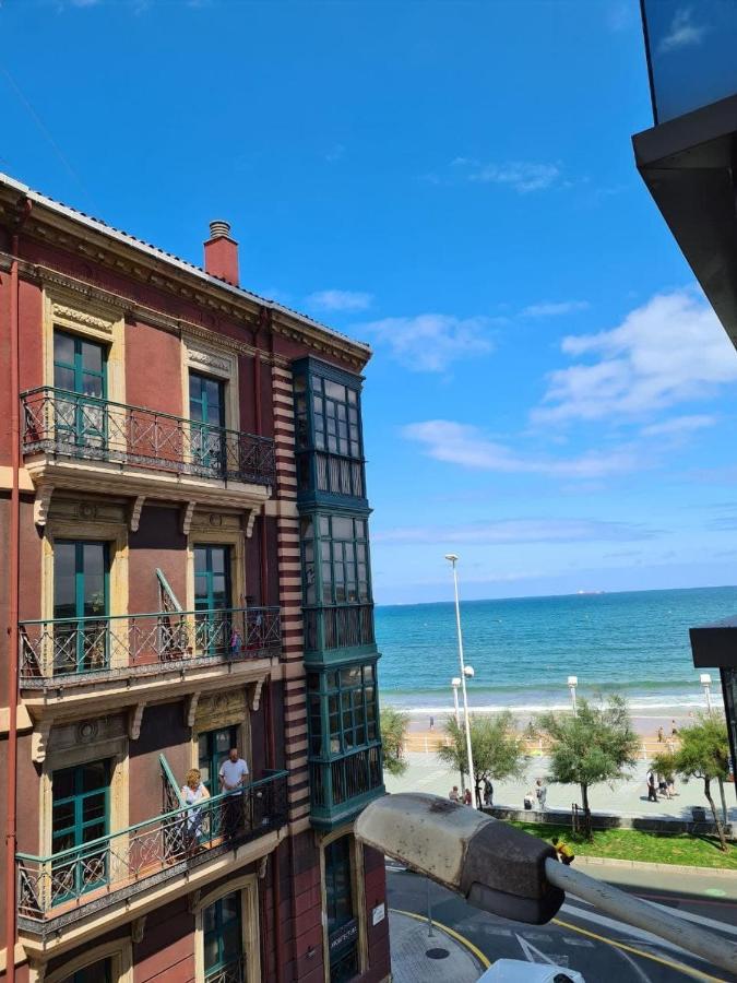122A - Emblematica Vivienda En Playa San Lorenzo Gijon Ngoại thất bức ảnh