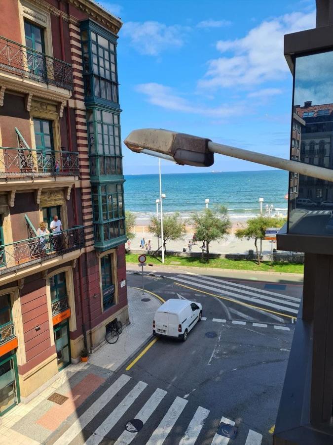 122A - Emblematica Vivienda En Playa San Lorenzo Gijon Ngoại thất bức ảnh