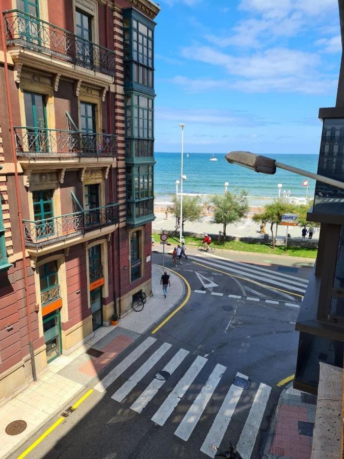 122A - Emblematica Vivienda En Playa San Lorenzo Gijon Ngoại thất bức ảnh